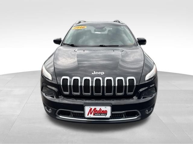 Used 2016 Jeep Cherokee Limited with VIN 1C4PJMDB7GW294650 for sale in Medina, OH