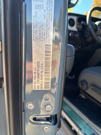 2026 Jeep Wrangler Willys