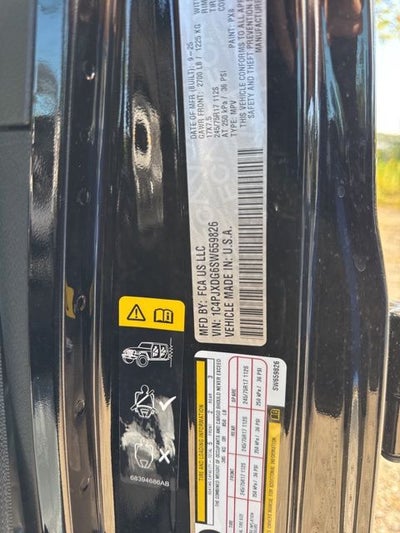 2025 Jeep Wrangler Sport S