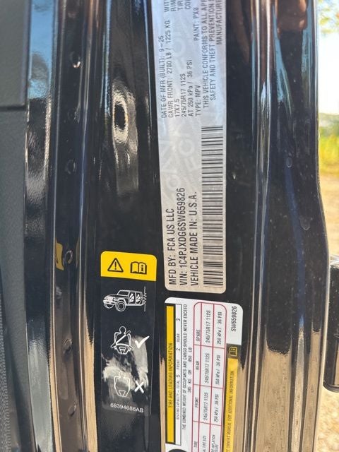 2025 Jeep Wrangler Sport S