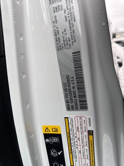 2026 Jeep Wrangler Willys