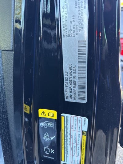 2025 Jeep Wrangler Sport S