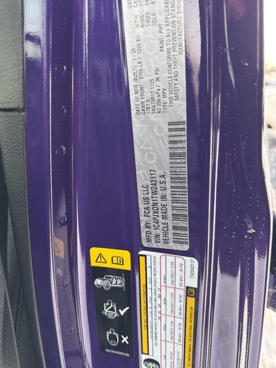 2026 Jeep Wrangler Sport S