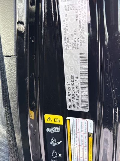 2026 Jeep Wrangler Sport S