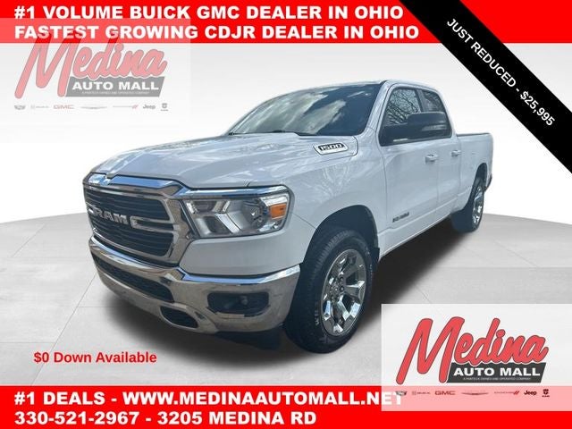 2021 RAM 1500 Big Horn/Lone Star 4x4 Quad Cab 6'4's photo