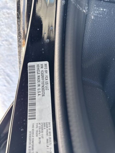 2026 RAM 1500 Big Horn/Lone Star