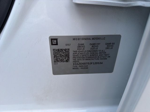 2018 Chevrolet Malibu LT