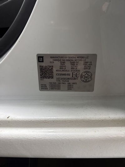 2019 Chevrolet Silverado 2500HD LT