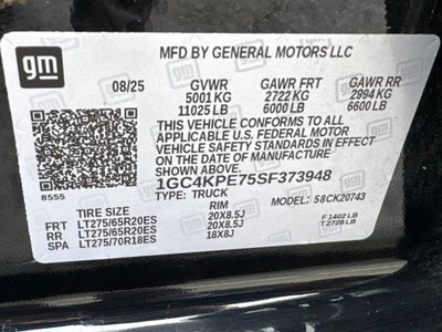 2025 Chevrolet Silverado 2500HD LTZ
