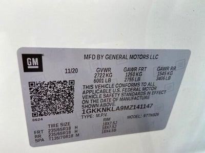 2021 GMC Acadia SLE