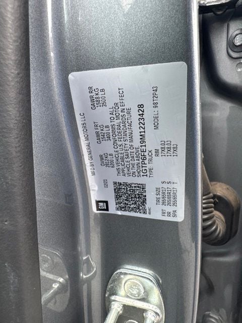 2021 GMC Canyon AT4 w/Leather