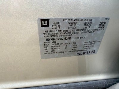 2017 Cadillac XT5 Base