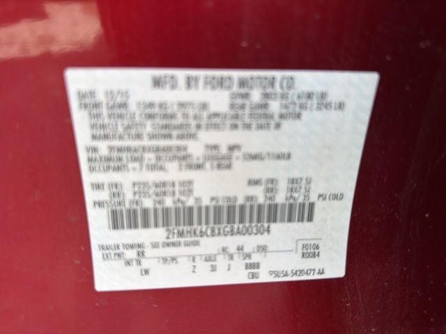 2016 Ford Flex SEL