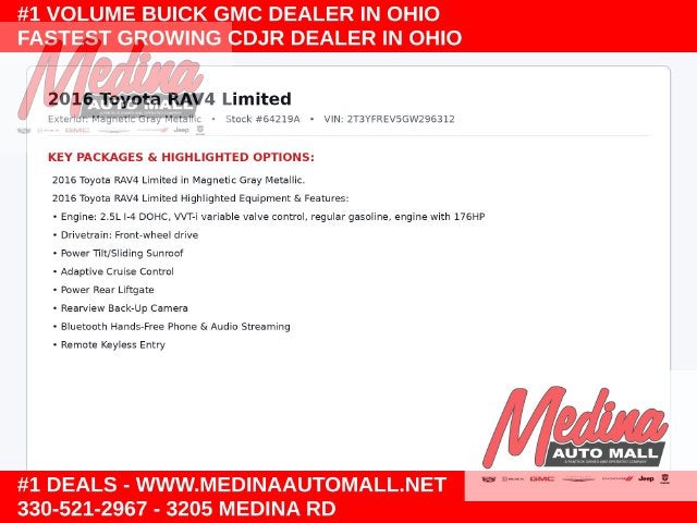 2016 Toyota RAV4