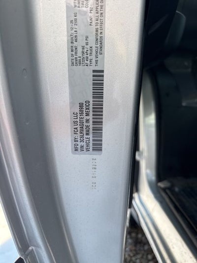 2026 RAM ProMaster 1500 Low Roof