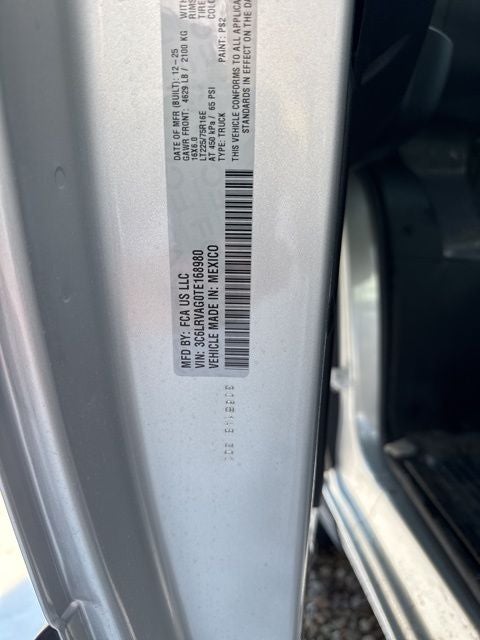 2026 RAM ProMaster 1500 Low Roof