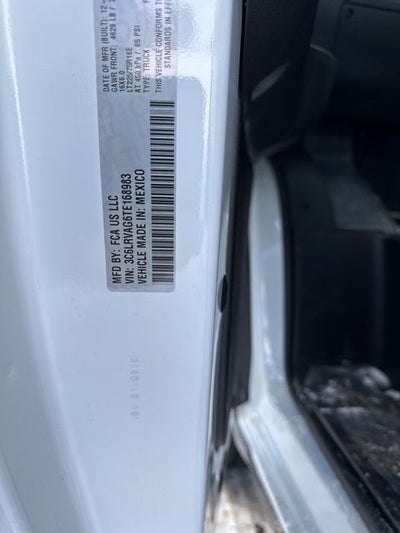 2026 RAM ProMaster 1500 Low Roof