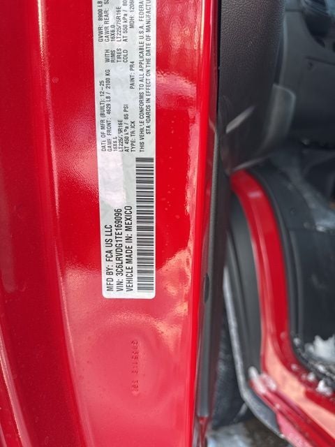 2026 RAM ProMaster 2500 High Roof