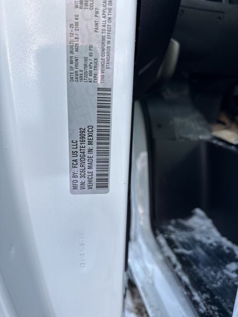 2026 RAM ProMaster 2500 High Roof