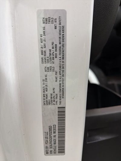 2023 RAM ProMaster 2500 High Roof