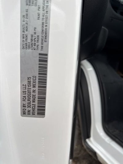 2026 RAM ProMaster 2500 High Roof