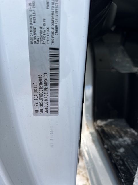 2026 RAM ProMaster 2500 High Roof