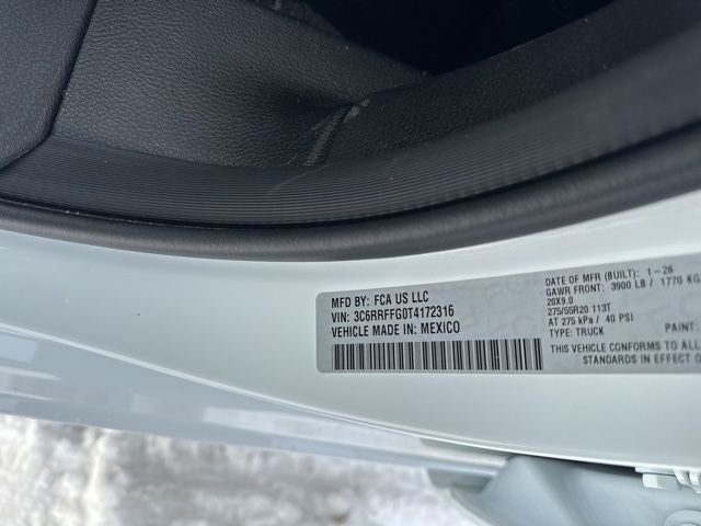 2026 RAM 1500 Big Horn/Lone Star