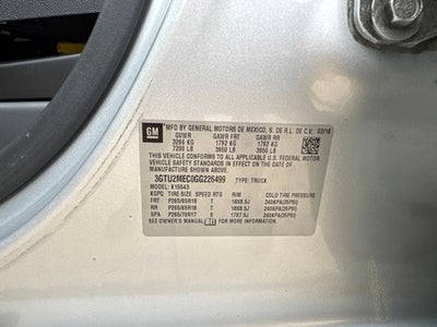 2016 GMC Sierra 1500 SLE