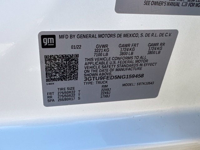 2022 GMC Sierra 1500 Limited Denali