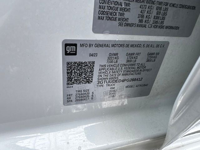 2023 GMC Sierra 1500 SLT