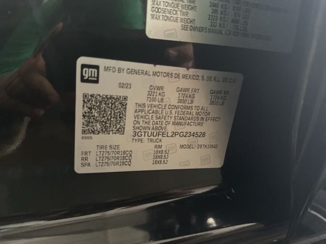 2023 GMC Sierra 1500 AT4X