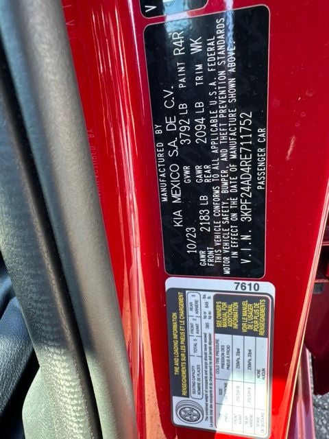 2024 Kia Forte LXS