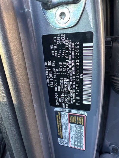 2025 Kia Sorento S