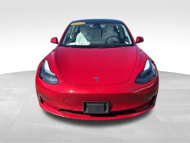 Used 2022 Tesla Model 3 Long Range with VIN 5YJ3E1EBXNF328355 for sale in Medina, OH