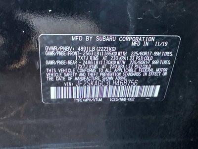 2020 Subaru Forester Premium