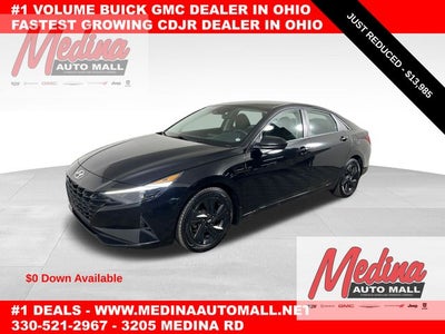 2022 Hyundai Elantra Hybrid Blue