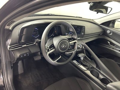 2022 Hyundai Elantra Hybrid Blue