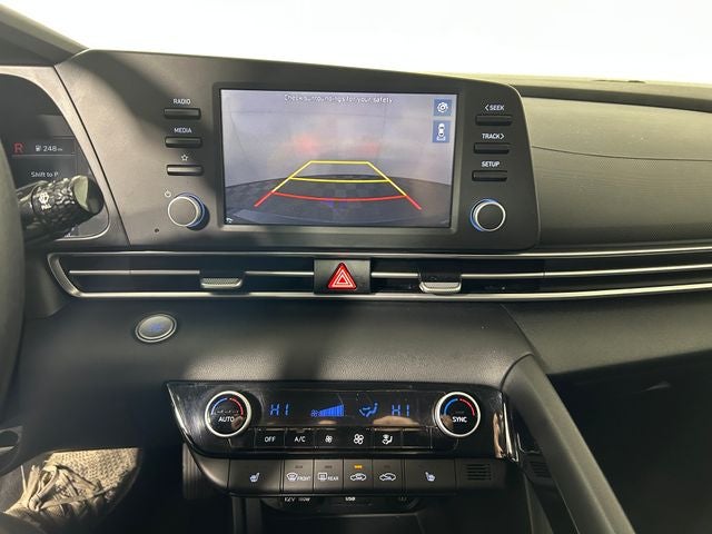 2022 Hyundai Elantra Hybrid Blue