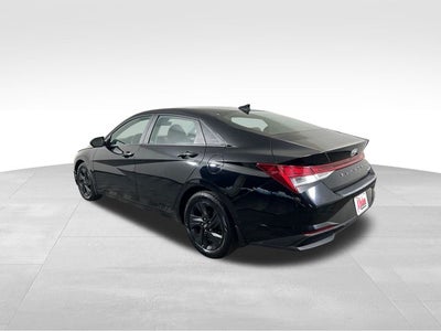 2022 Hyundai Elantra Hybrid Blue