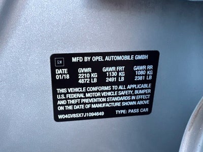 2018 Buick Regal TourX Essence