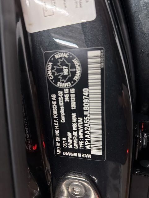 2018 Porsche Macan Sport Edition